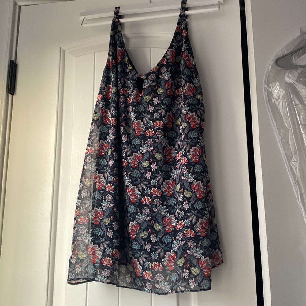 Cabi floral blouse
